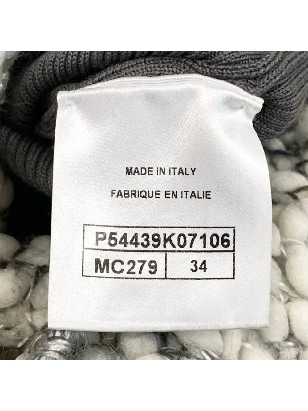 Chanel Silk Wool Docking Dress 34 Gray